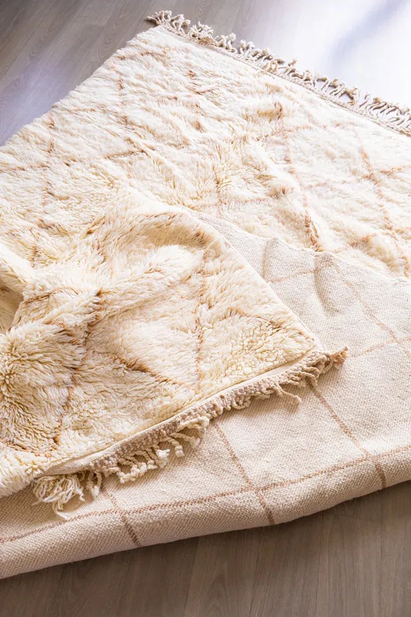 Tapis berbère beige Mocca