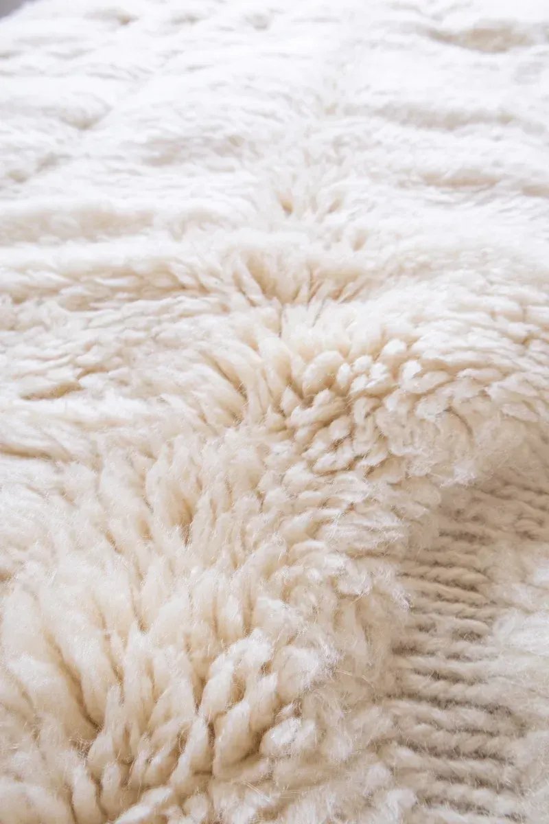 Grand Tapis Berbère Beige – Taj Mahal Mrirt Luxe | Taknaj