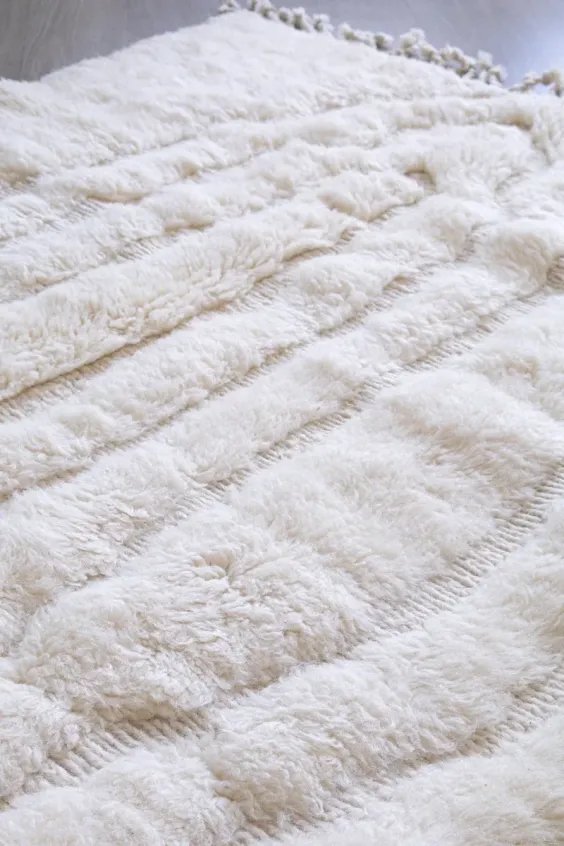 Grand Tapis Berbère Beige – Taj Mahal Mrirt Luxe | Taknaj