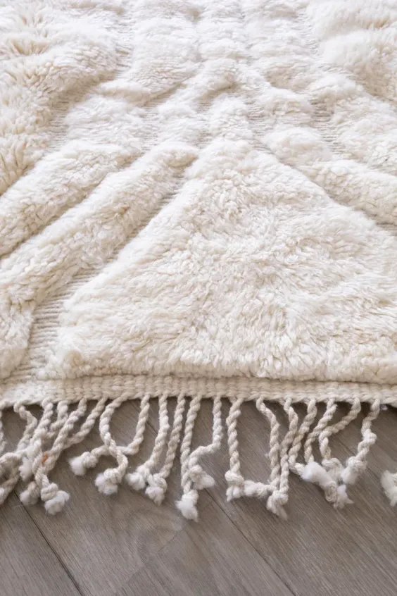 Grand Tapis Berbère Beige – Taj Mahal Mrirt Luxe | Taknaj