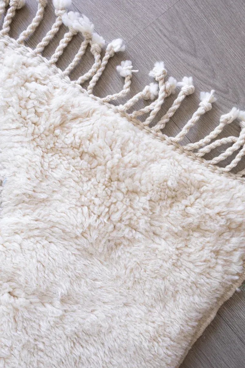 Grand Tapis Berbère Beige – Taj Mahal Mrirt Luxe | Taknaj
