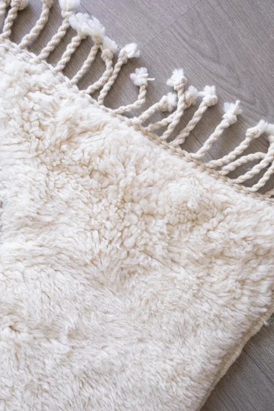 Tapis berbère beige Taj Mahal