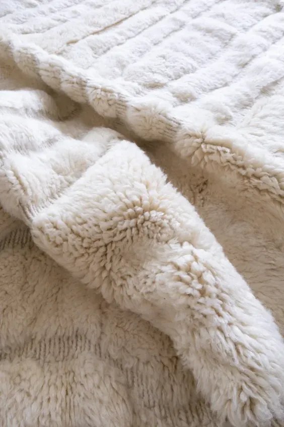Grand Tapis Berbère Beige – Taj Mahal Mrirt Luxe | Taknaj