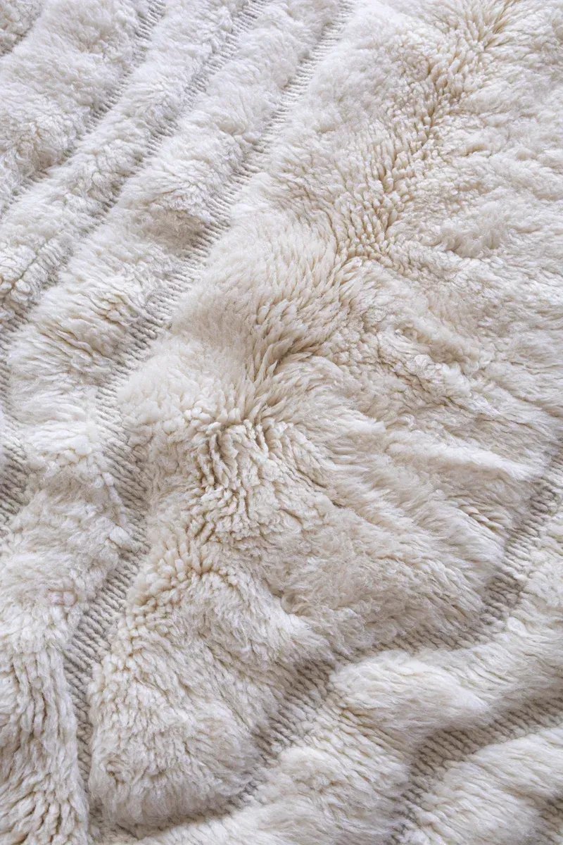 Grand Tapis Berbère Beige – Taj Mahal Mrirt Luxe | Taknaj