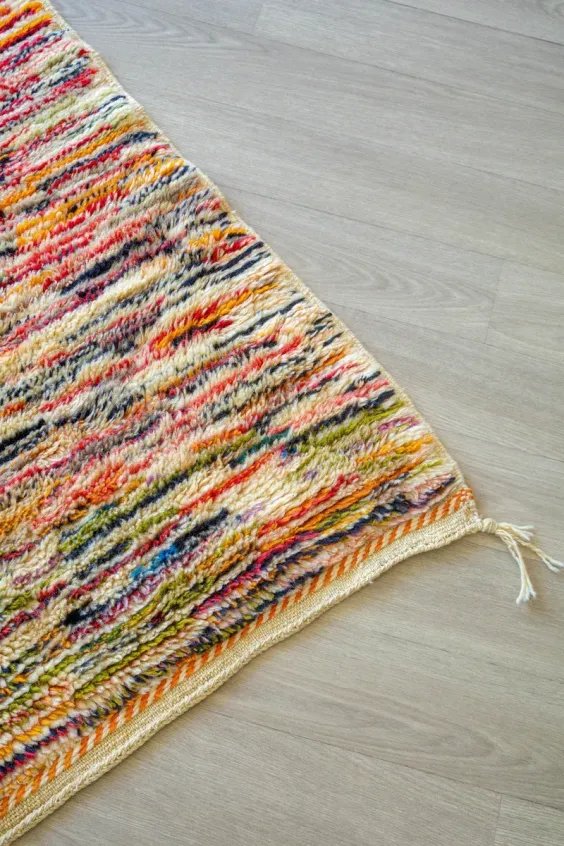 Berberteppich farbig Tiger