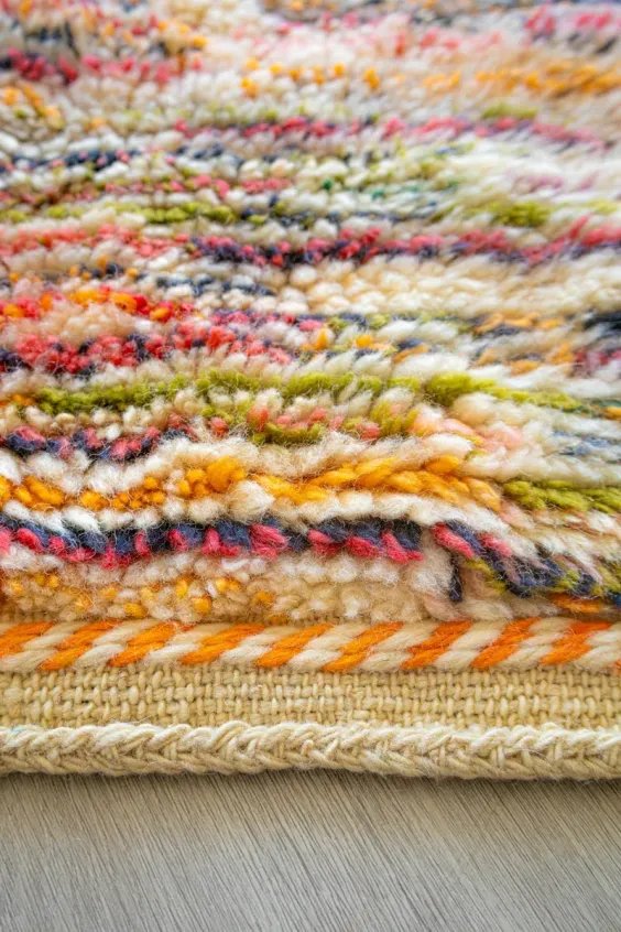 Berberteppich farbig Tiger