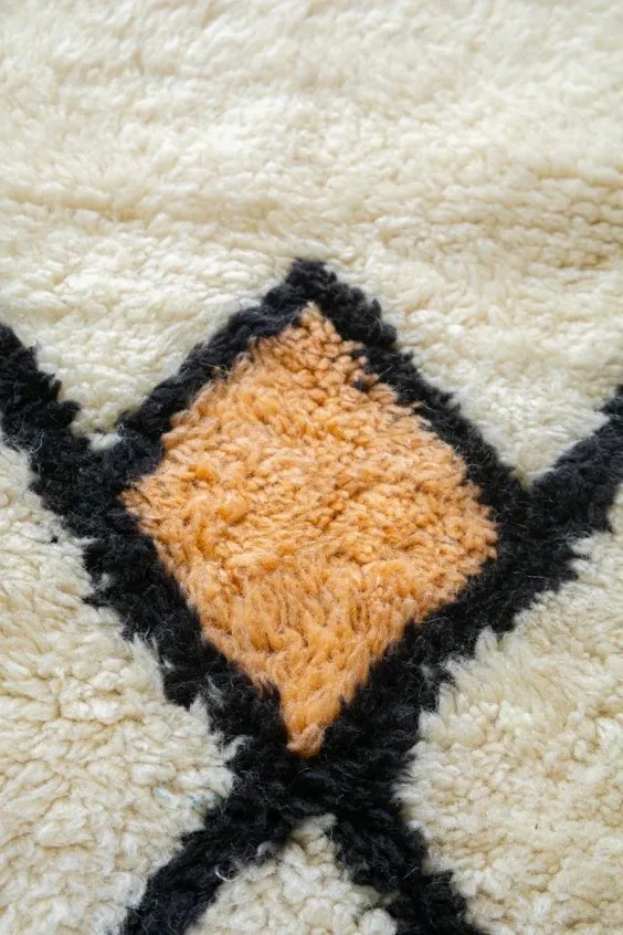 Tapis Vert Berbère – Blue Green Bleu Canard Fait Main | Taknaj