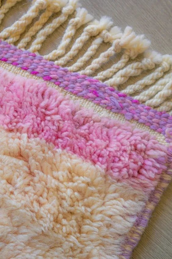 Tapis berbère coloré Barbie