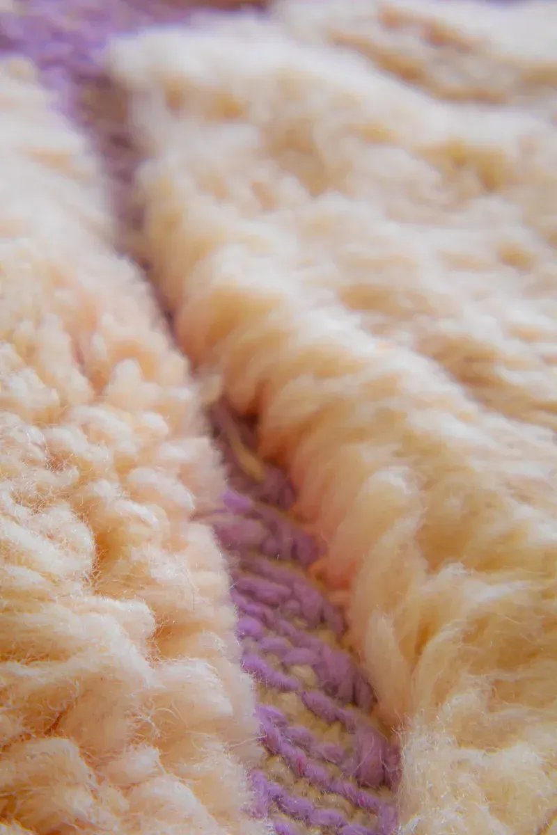 Tapis berbère coloré Barbie