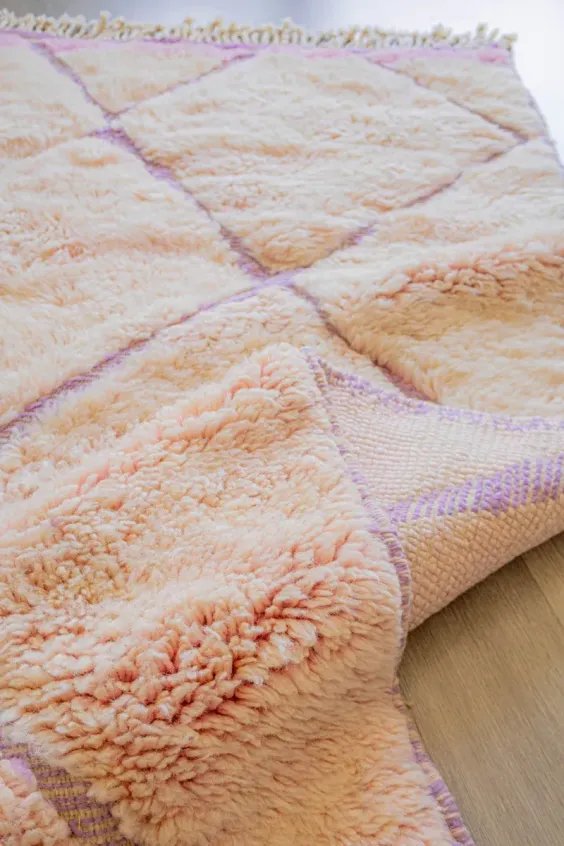 Tapis berbère coloré Barbie