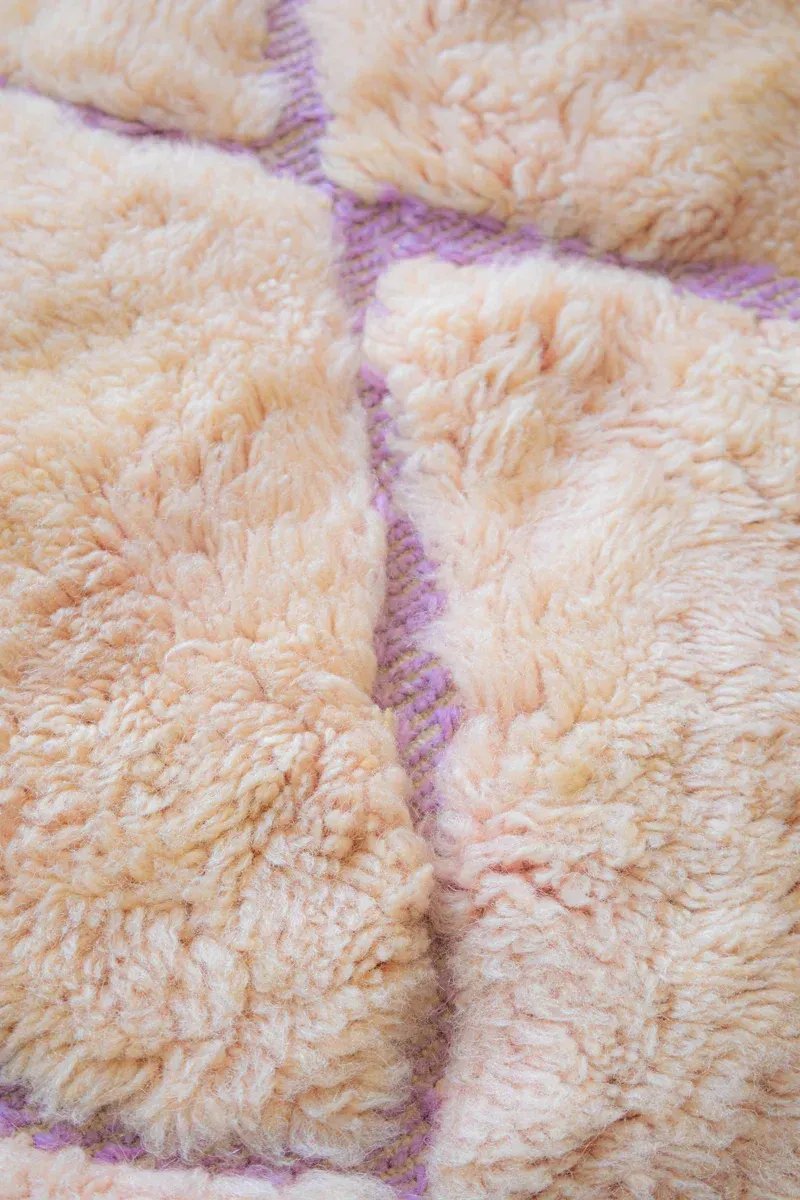 Tapis berbère coloré Barbie