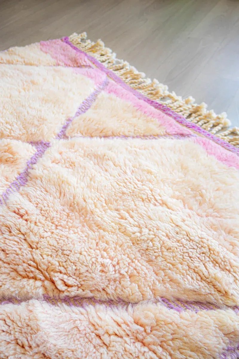 Tapis berbère coloré Barbie