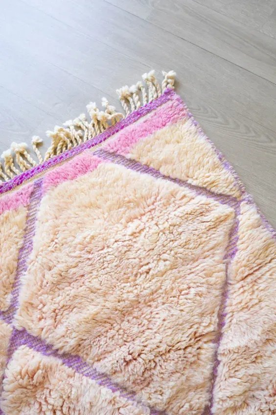 Tapis berbère coloré Barbie