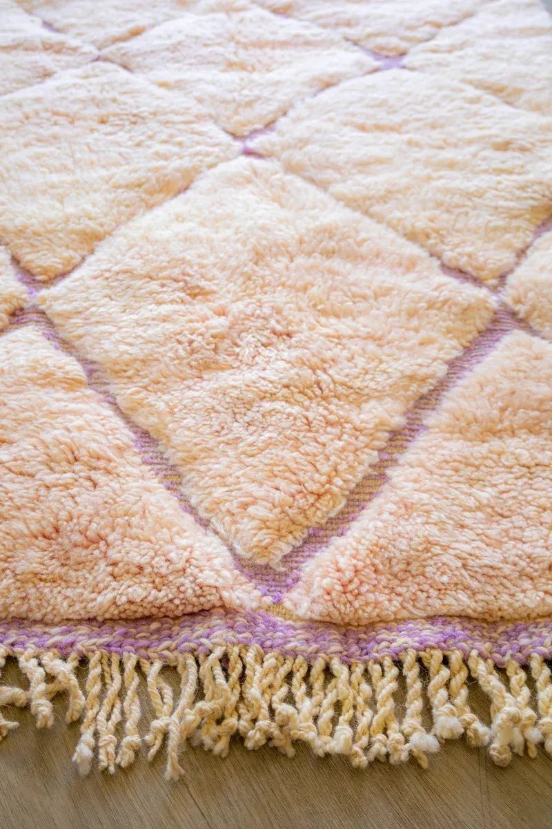 Tapis berbère coloré Barbie