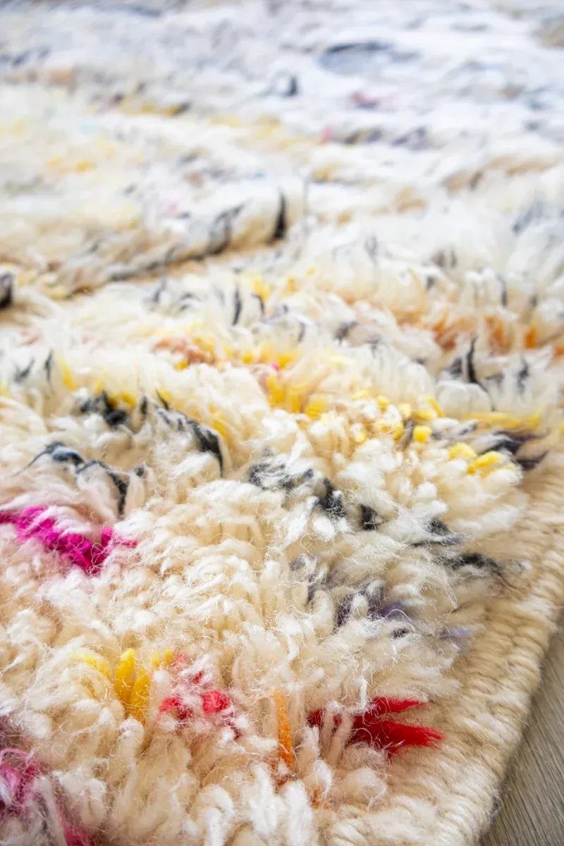 Tapis Mrirt Orange & Rose Nuances Chaudes – Sunset | Taknaj